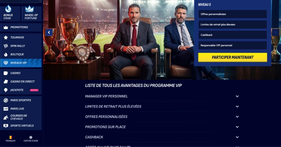 Betscore vip program