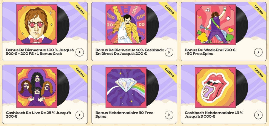 Promotions Vinyl Casino