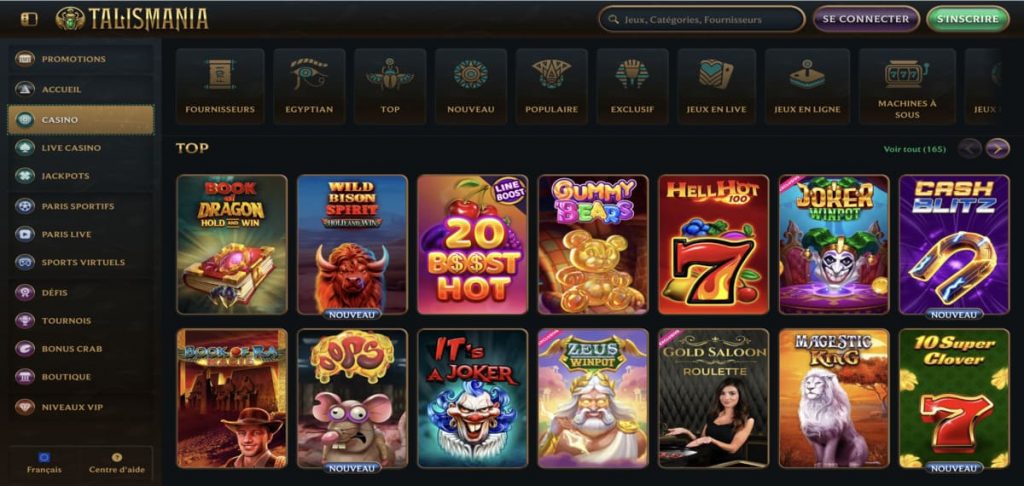 Talismania-casino-fr