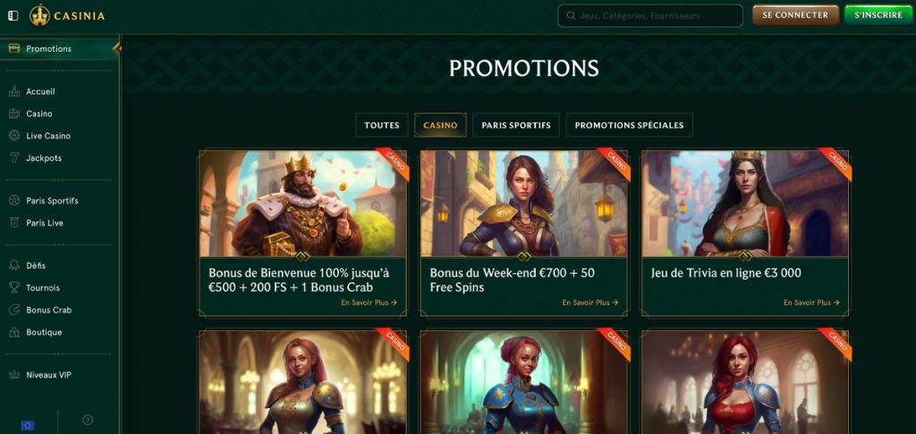casinia-promotions