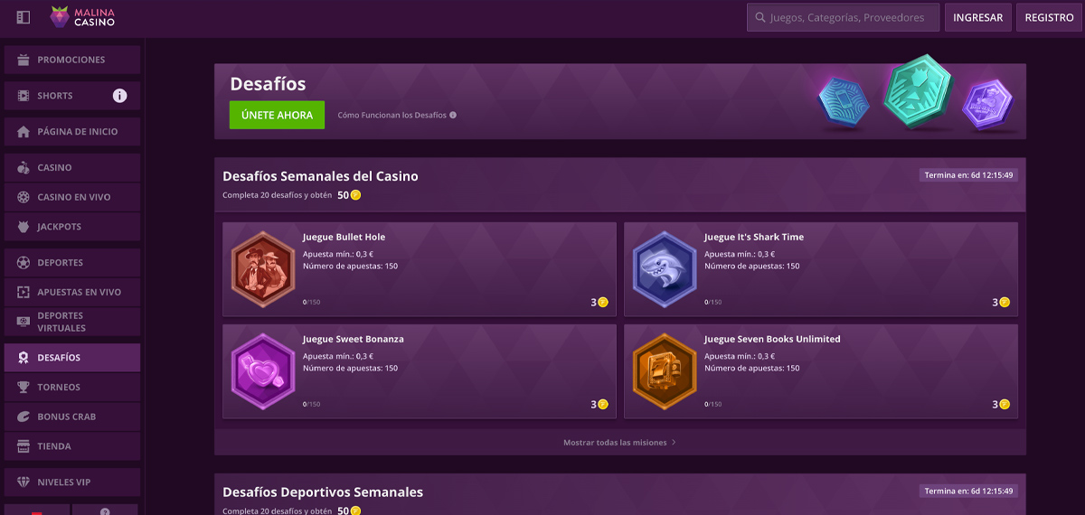 malina-casino-challenges