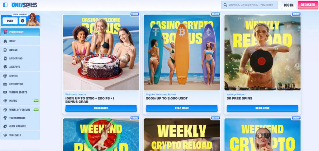 onlyspins-casino-bonuses