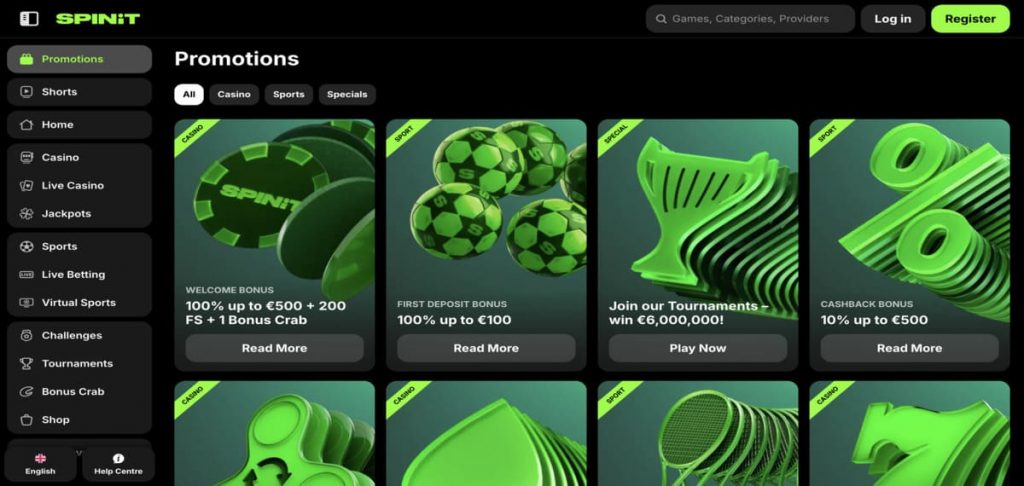 Spinit Casino promo