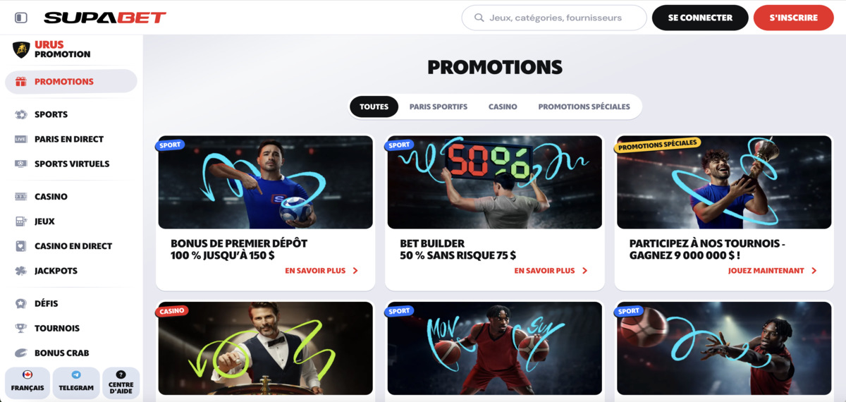 supabet promotions