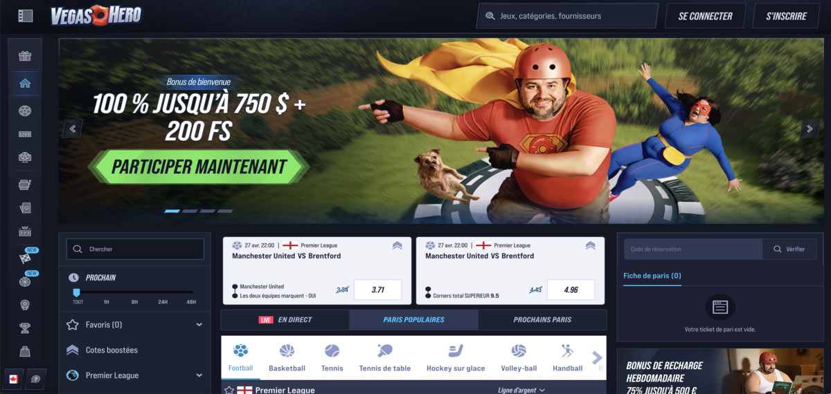 vegashero home