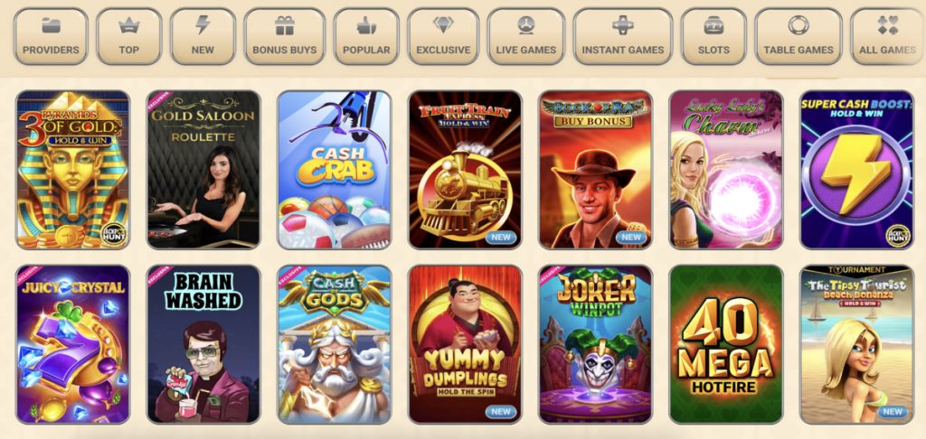 Vegasino Games