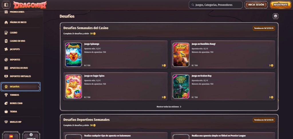 dragonia-casino-challenges