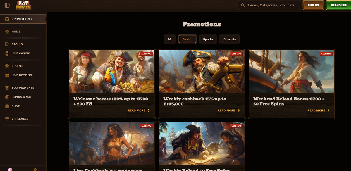 FatPirate FatPirate Casino